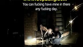 Fake Cop Tricks and Fucks Unsuspecting Teen in Police Car Outdoors