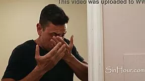 Stepdad punishes squirting stepdaughter's messy sticky house?