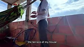 stranger perfect body morena fitness milks huge cock creampie in tight pussy spanish dirty talk