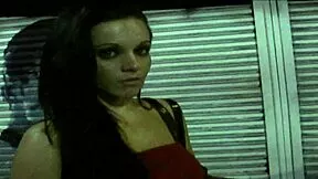natasha nice the brunette pornstar fingers her pierced pussy then takes a deep creampie solo