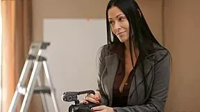 who can fuck her pussy harder in this erotic couple contest