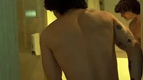 😲 stepson pranks busty latina stepmom stealing towel she's naked and freezing! 🍑