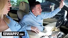 boss and stepdaughter team up to fuck new assistant and her hot stepdaddy in wild group