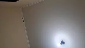 secretly spying ex-girlfriend's brazilian pussy spread wide in miniskirt