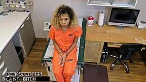 kalani luana bends over as doctor blasts her latina ass with hot cum
