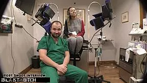 kalani luana bends over as doctor blasts her latina ass with hot cum