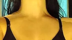 Debora Mendes intense pov oral black panties reverse cowgirl sloppy cum motel!!
