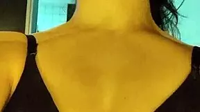 Debora Mendes intense pov oral black panties reverse cowgirl sloppy cum motel!!