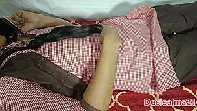 Indian college student teacher dirty talk leads to homemade pussy fucking?