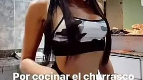 argentinian teen instagram girl teases by showing off her hot ass cheeks