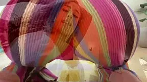 Stretching scarlett page's tight pussy in hardcore yoga cowgirl ride with petite goddess