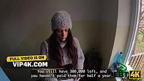 damn vixi rafi's striptease turns into hardcore pussy pounding 😈