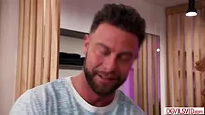 Big titted stepmom allows stepson to have sex and finish inside her