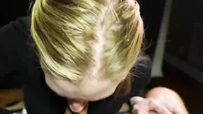 Does cutie Lottie swallow after pounding?