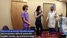 Holy Shit Luci Starr's First Gyno Exam Spreads That Shaved Pussy Wide!