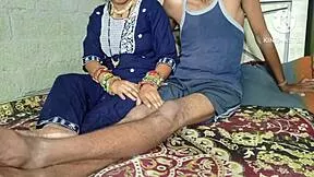 Amrita Bhabhi Begs Hard Nighttime Pounding!