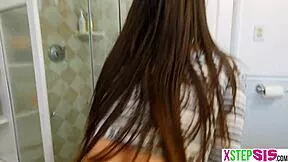 hey lana rhoades why's your bubble butt stepsis ass so mad at stepbro's cock?