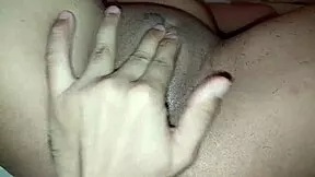 My boyfriend fingers my shaved pussy after shave to that wild orgasm?
