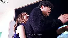 korean college cutie 23yo repays favor riding old cock with socked feet fetish