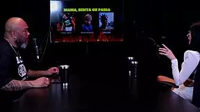 leticia braga STRIPS bare TITS and PUSSY after game pick on sheer red