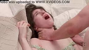 Nighttime 4k hd little 18+ slut returns panty-less for muscular neighbor's monster cock facefuck creampie