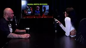 leticia braga STRIPS bare TITS and PUSSY after game pick on sheer red