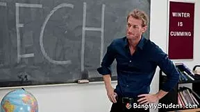 yo jay taylor that speech class slut sucking teachers throbbing cock so good