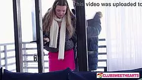 Milka Wey Teases Wet Pussy Bent Over Doggystyle!