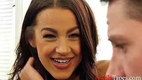 evelin stone begs stepbro to whip out his penis for mutual masturbation doggystyle