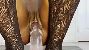 Petite ebony struggles taking my 11 inch cock deep