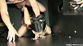 well i'll give ya this lil 18+ cutie handjob suckin her perfect tits n pussy