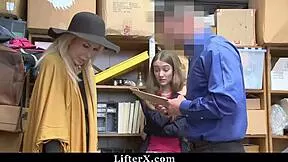 i get caught shoplifting then ride that mall security officer's cock bent over to dodge jail time oh god