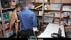 i get caught shoplifting then ride that mall security officer's cock bent over to dodge jail time oh god