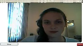 a webcam teen strips and plays in her free amateur video