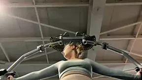 gym workout turns into hardcore fucking session