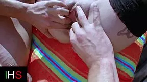 i had the most beautiful anal pounding by the pool n he exploded cumshot deep inside me finally