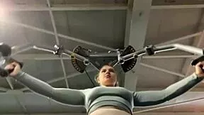 gym workout turns into hardcore fucking session