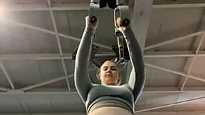 gym workout turns into hardcore fucking session