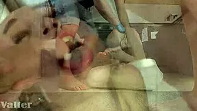 yo dap on cute mary with 4 big cocks destroying her ass till orgasm n cum mouth combo