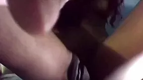 hey sweet black curly girl, finger that wet shaved pussy deeper on cam