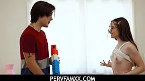 pervfamxx stepmom sophia locke joins stepsiblings reese robbins and tyler cruise for threesome fuck