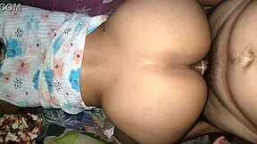 Mi Hijastra's Beautiful Ass Gets Doggy Fucked Quietly
