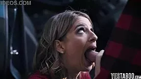 stranded again? this blonde milf hitchhiker needs your big cock pounding her hairy pussy outdoors right now