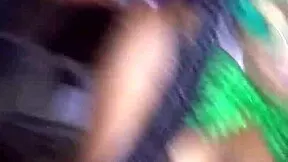 damn this skinny ebony teen givin SLoppy deepthroat on monster bbc for st patricks