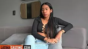 colombian 18yo babe blows bwc in casting pov 🍆💦