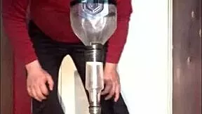 mark wright crossdresser begs public humiliation piss in mouth bottle play then hard ass fuck