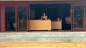 jealous neighbor latina craves big black cock bareback ride