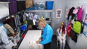 archer gets caught stealing then ryan mclane punishes her gaping