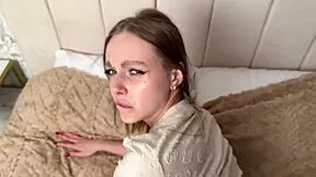 Woke Up To Stepsis Petite Ass Slapped And Fucked Barefoot Early Morning!