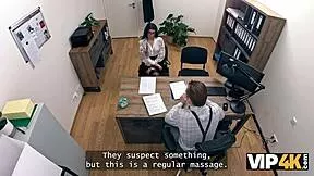 CRAZY HORNY 18+ TEEN AT WORK BEGS FOR ROUGH OFFICE PUSSY POUNDING!